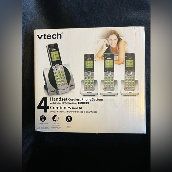 Set of 4 cordless phones. - Picture 4 of 4